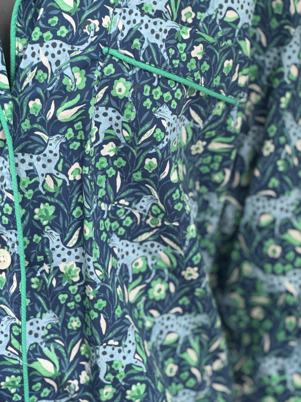 Liberty Print JCrew Cotton Pajama Set - Picture 2 of 6